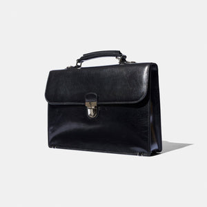 Baron - Small Briefcase BROWN LEATHER