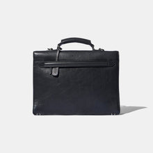 Load image into Gallery viewer, Baron - Briefcase BLACK GRAIN LEATHER

