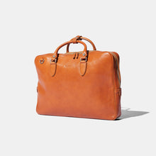 Load image into Gallery viewer, Baron - Slim Briefcase BROWN GRAIN LEATHER
