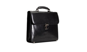 Baron Small Leather Briefcase-Bags-Classic fashion CF13-Classic fashion CF13