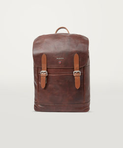 Brydon Leather Backpack Brown - Morris Stockholm