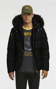 Moose Knuckles 3Q Men Jacket-Jackets-Classic fashion CF13-S-Black/Black fur-Classic fashion CF13