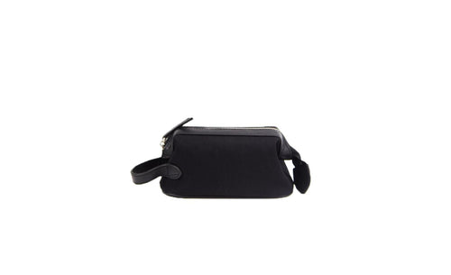 Baron Small Canvas Wash Bag-Bags-Classic fashion CF13-Black-Classic fashion CF13