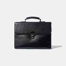 Load image into Gallery viewer, Baron - Briefcase Black Leahther
