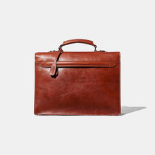 Load image into Gallery viewer, Baron - Briefcase BLACK LEATHER
