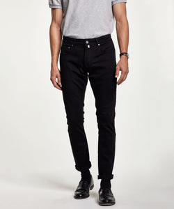 Steve Satin Jeans Zip