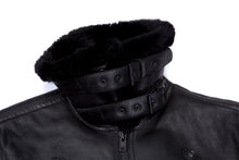 Load image into Gallery viewer, Human Scales Burt Black Shearling
