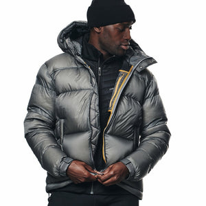 Cross|Sportswear - M Hoodie Down Jacket Steel Grey