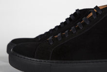 Load image into Gallery viewer, Human Scales Lee Mid Suede Black
