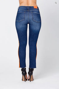 O-RUN' CROPPED JEANS