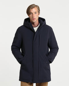 Woolrich Stretch Military Parka-Jacket-Woolrich-S-Classic Navy-Classic fashion CF13