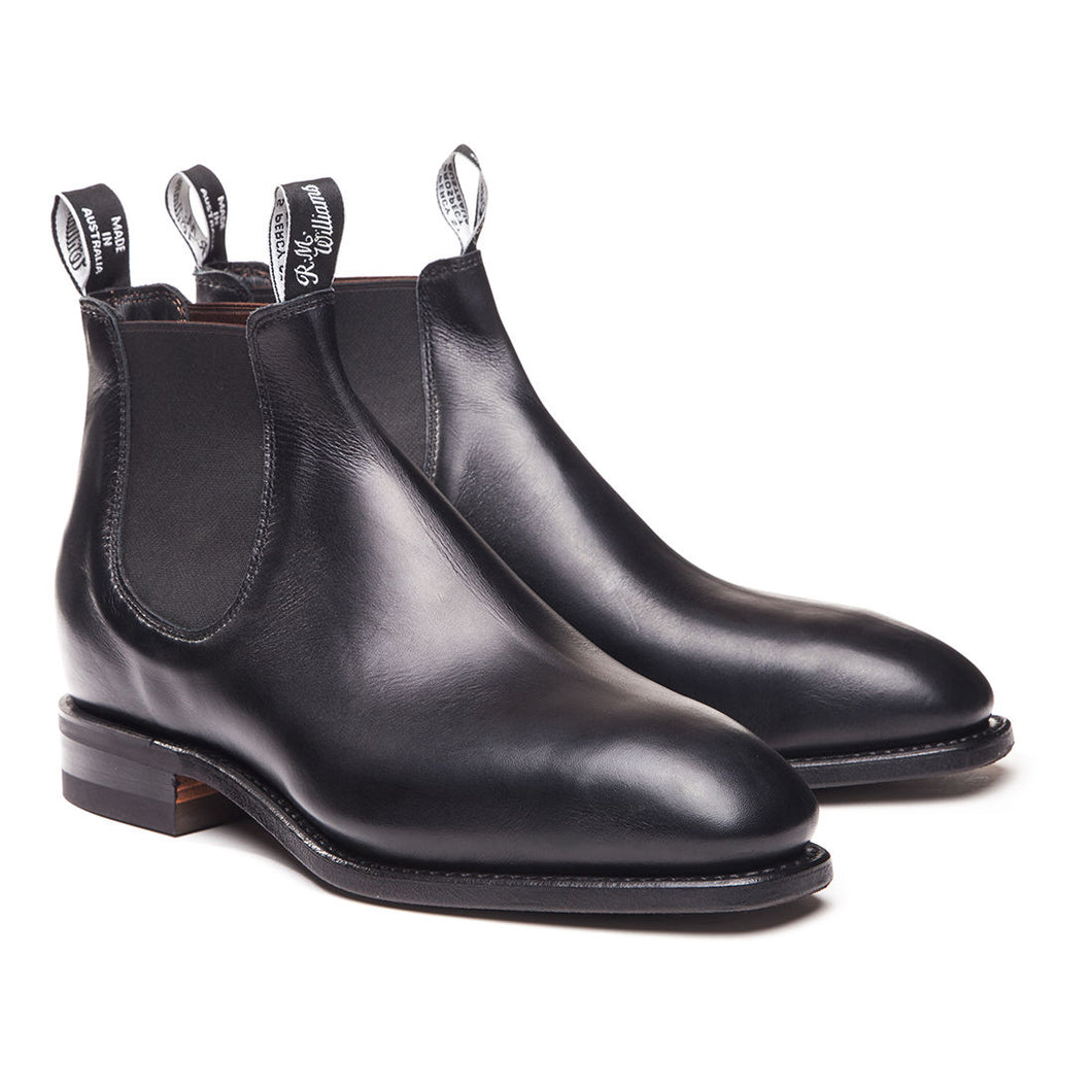 RM Williams Blaxland Shoes-Shoes-Classic fashion CF13-40-Black-Classic fashion CF13