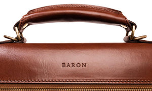 Baron Classic Leather Briefcase-Bags-Classic fashion CF13-Classic fashion CF13