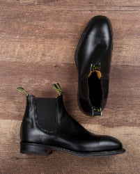 RM Williams Craftsman Shoes-Shoes-Classic fashion CF13-40-Black-Classic fashion CF13