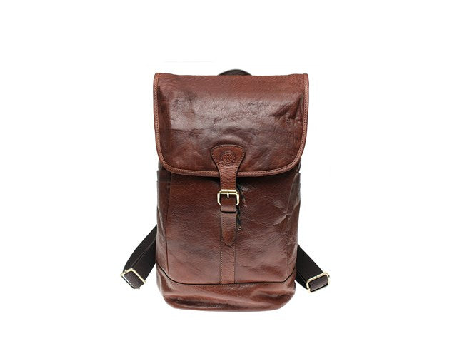 Saddler Tottenham Backpack-Bags-Classic fashion CF13-Brown-Classic fashion CF13