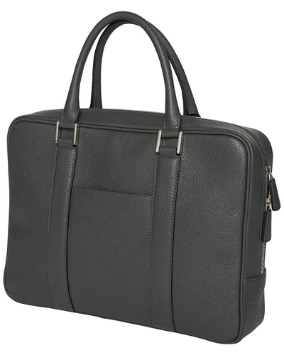 Berkeley Varese Briefcase-Bags-Classic fashion CF13-Ash Grey-Classic fashion CF13