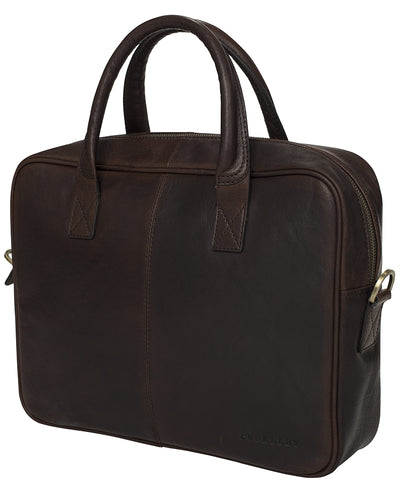 Berkeley Woodley Computer Bag-Bags-Classic fashion CF13-Dark Brown-Classic fashion CF13