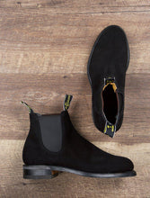 Load image into Gallery viewer, RM Williams Wentworth Suede Shoes-Shoes-Classic fashion CF13-40-Black-Classic fashion CF13
