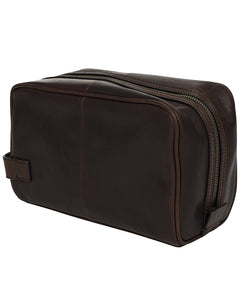 Berkeley Woodley Washbag-Bags-Classic fashion CF13-Dark Brown-Classic fashion CF13